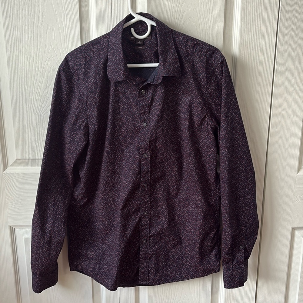 Men’s Slim Fit Buttondown Shirt by Michael Kors/Size L